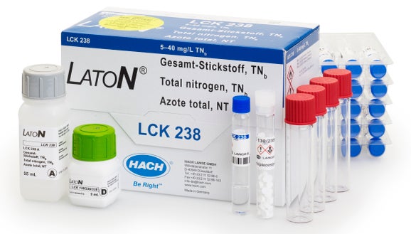 Laton Összes nitrogén küvettateszt, 5-40 mg/liter TNb